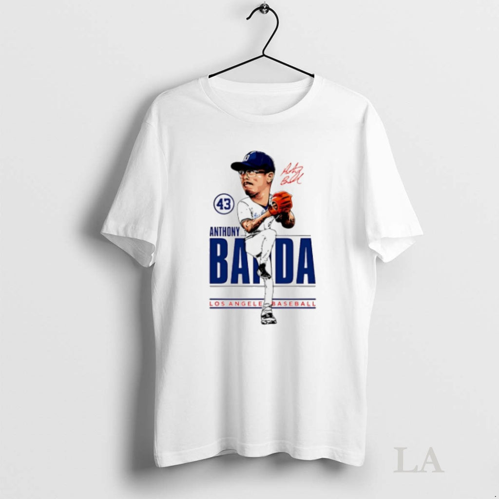 Original Anthony Banda Los Angeles Dodgers Caricature 2025
