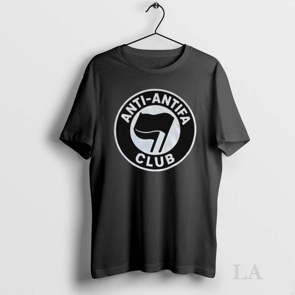 Original Anti Antifa Club Logo Funny Political