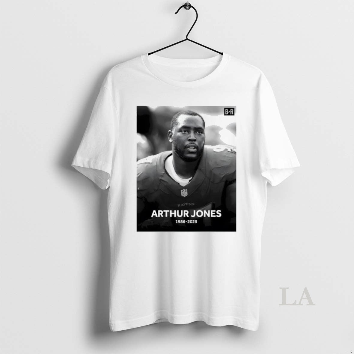 Original Arthur Jones Baltimore Ravens Player 1986 2025 Graphic