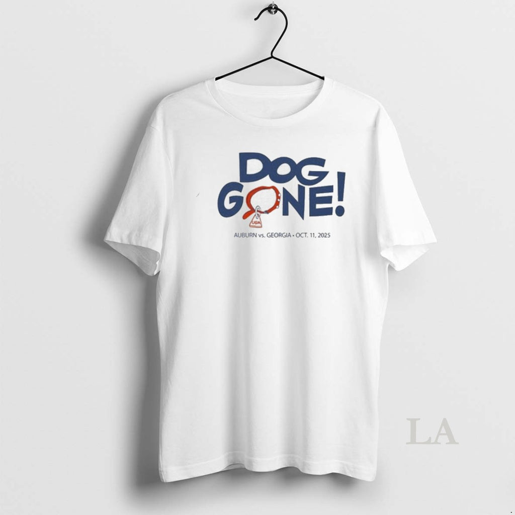 Original Auburn Tigers Vs Georgia Bulldogs October 11 2025 Dog Gone Fanart