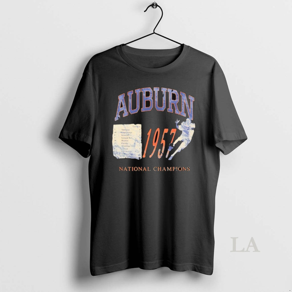 Original Auburn Tigers Football National Champions 1957 Vintage