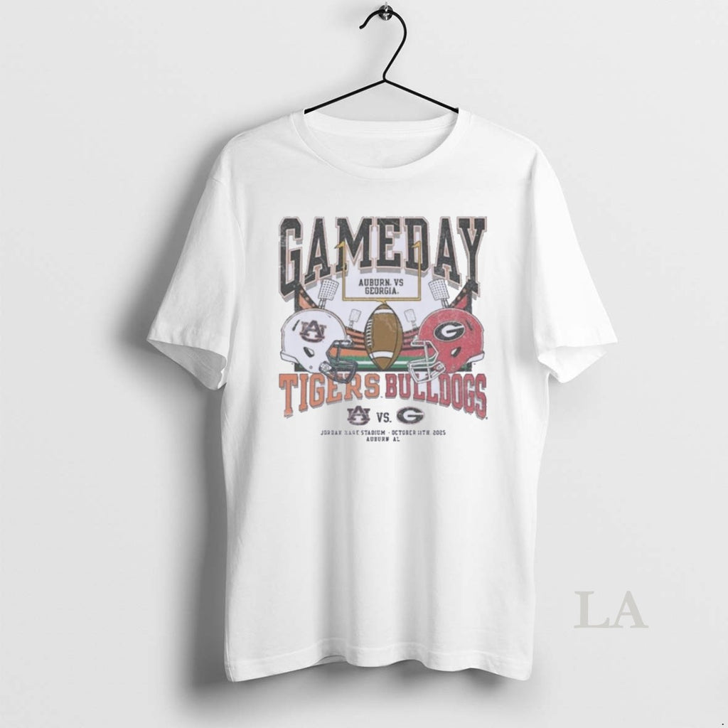 Original Auburn Vs Uga 2025 Gameday Matchup Helmet