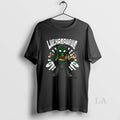 Original Austin Matelson Awe Luchasaurus Dinosaur Graphic