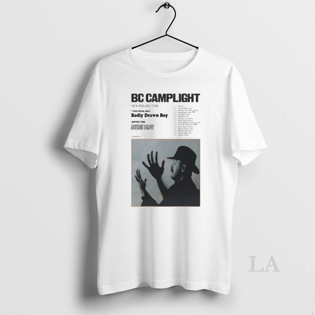 Original Bc Camplight Uk Ireland Tour 2025 Badly Drawn Boy