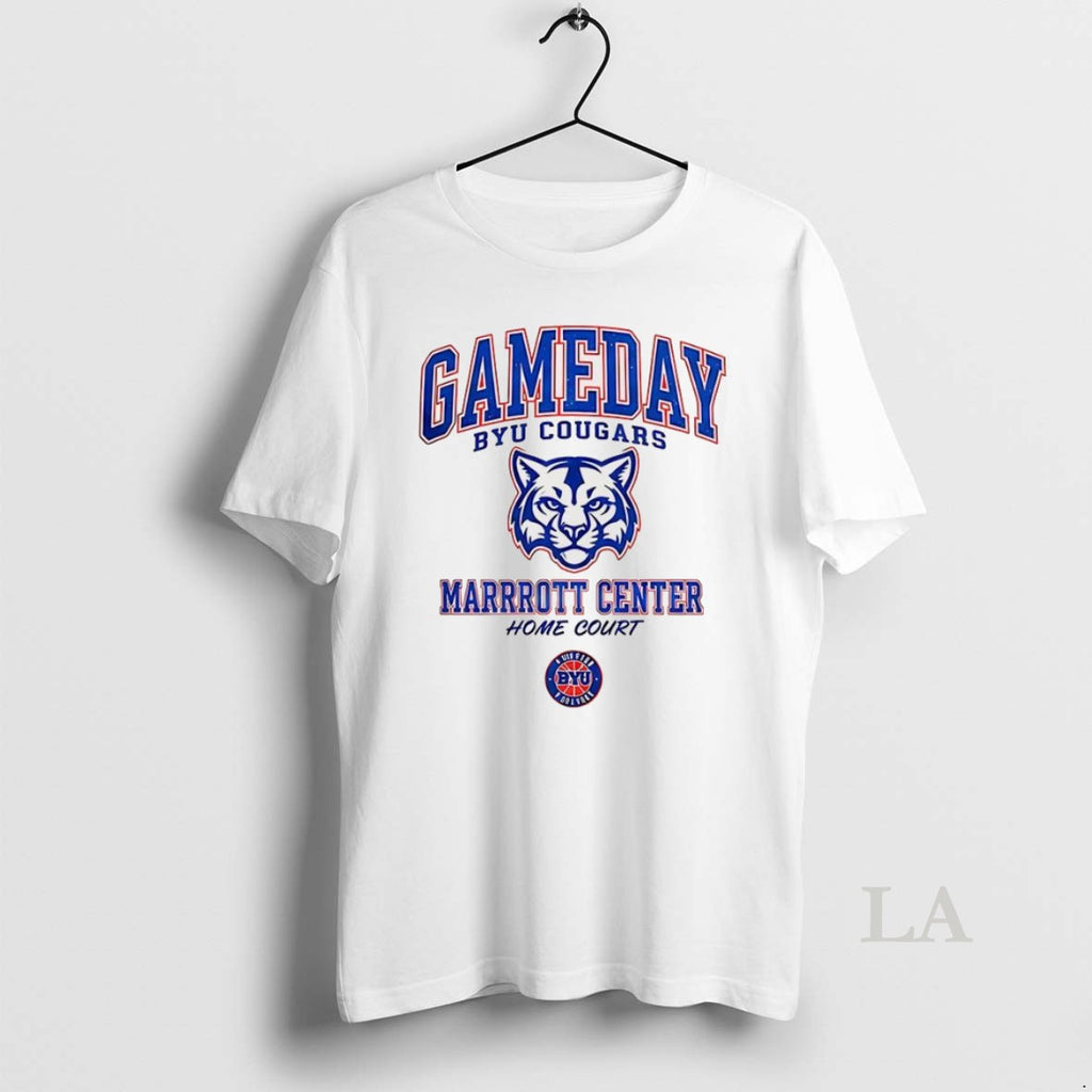 Original Byu Cougars Basketball Game Day Marriott Center Home Court
