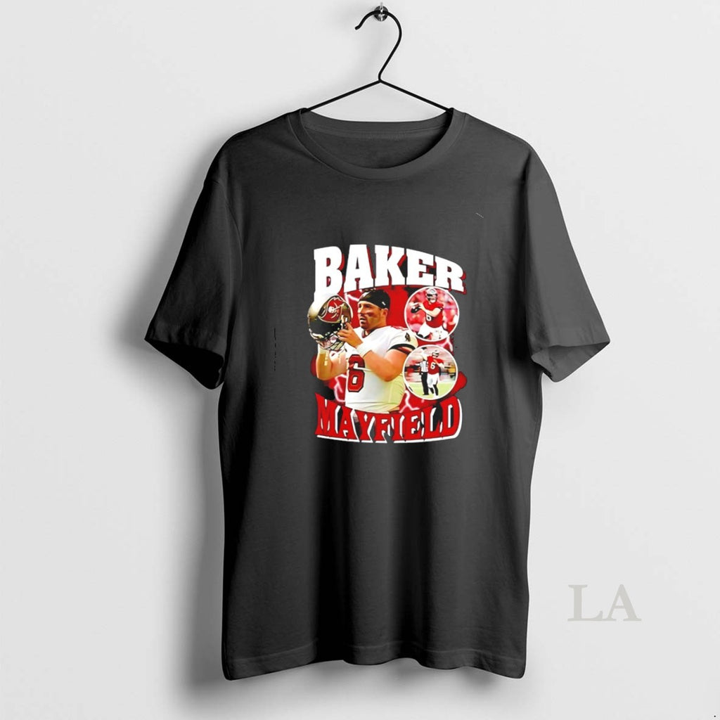 Original Baker Mayfield Tampa Bay Buccaneers Player Collage 90s Bootleg