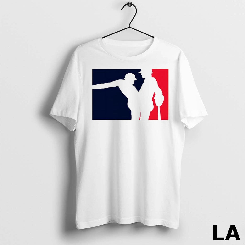 Original Battle Of The Bulge Bump Mlb Logo Parody