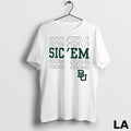 Original Baylor Bears Ivory Sic Em