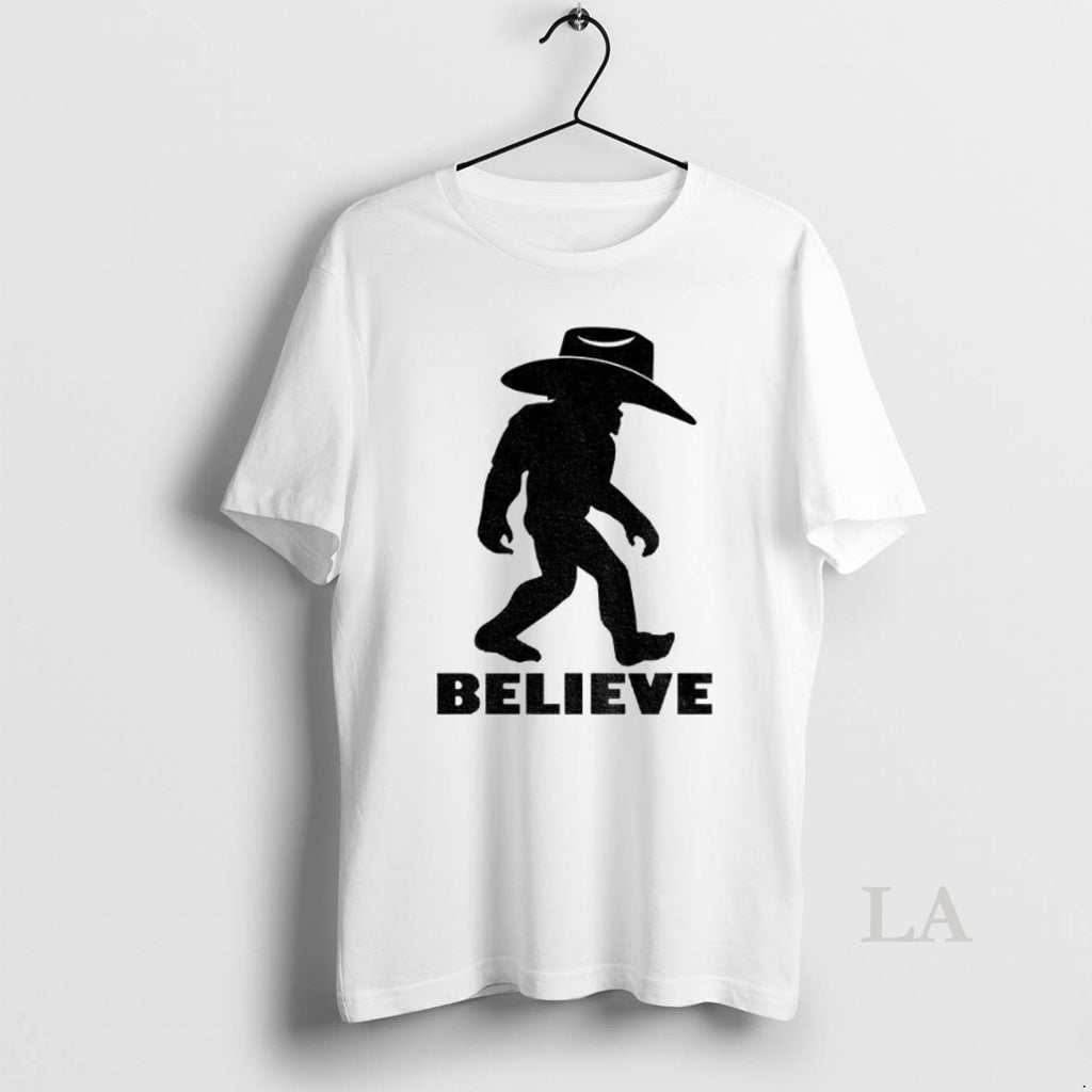 Original Believe Bigfoot Cowboy