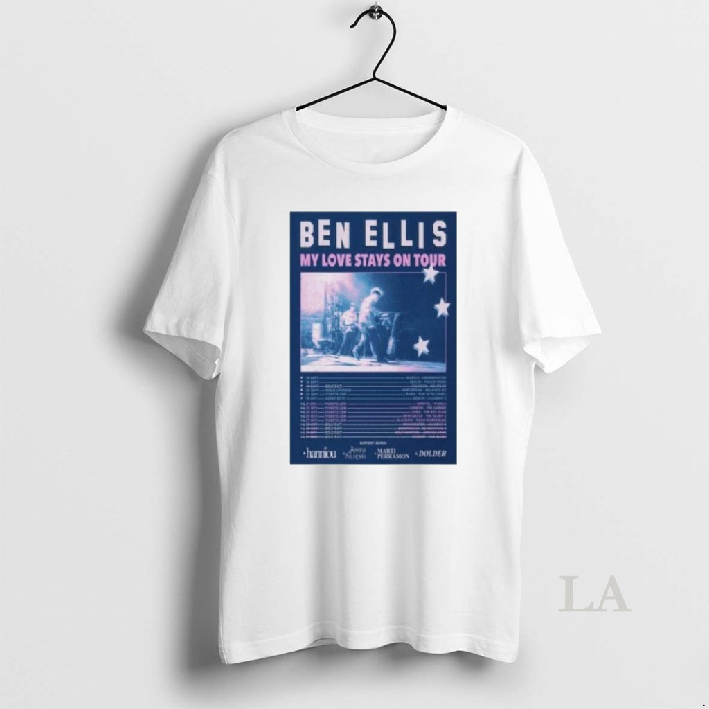 Original Ben Ellis My Love Stays On Tour 2025