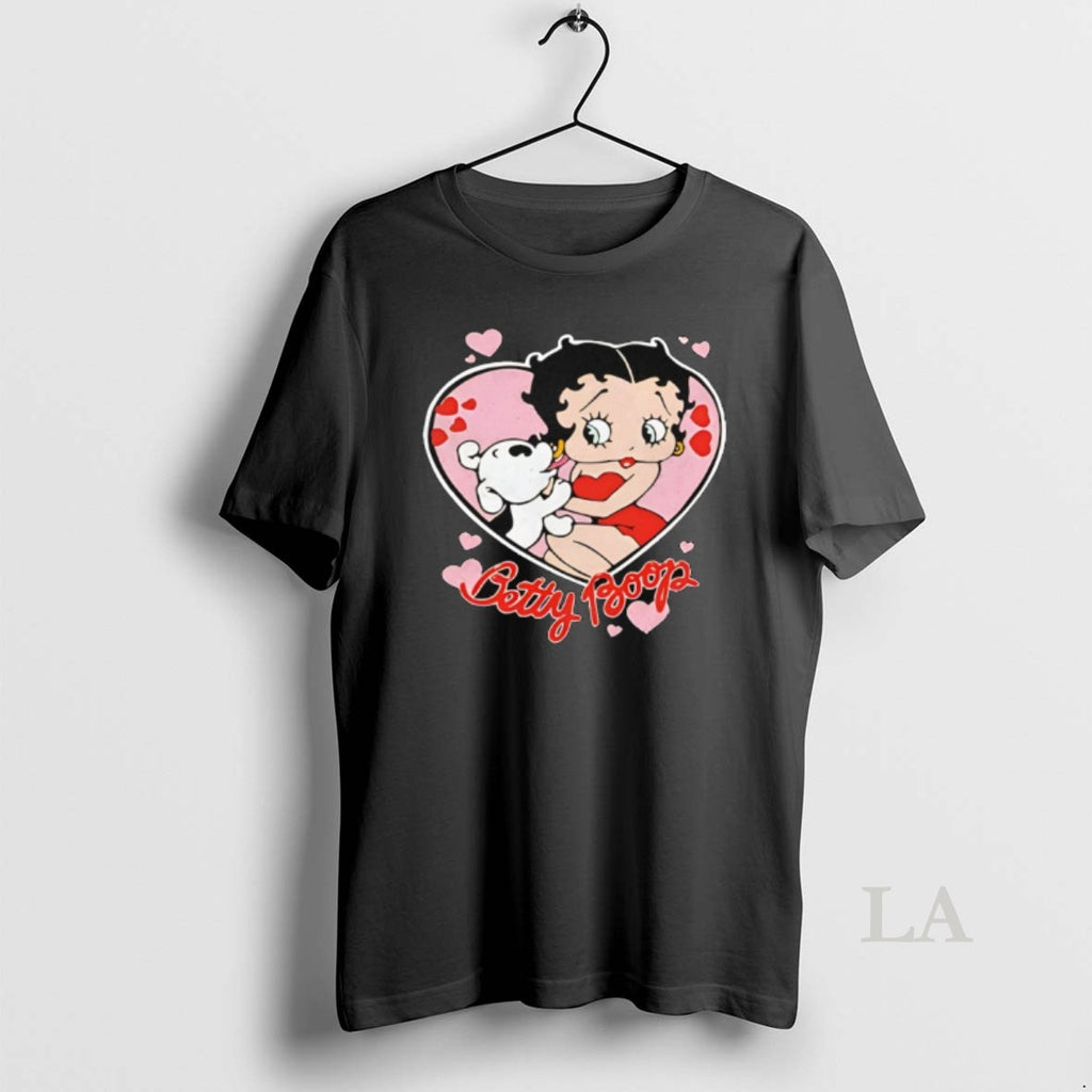 Original Bettyboop With Dog In Heart