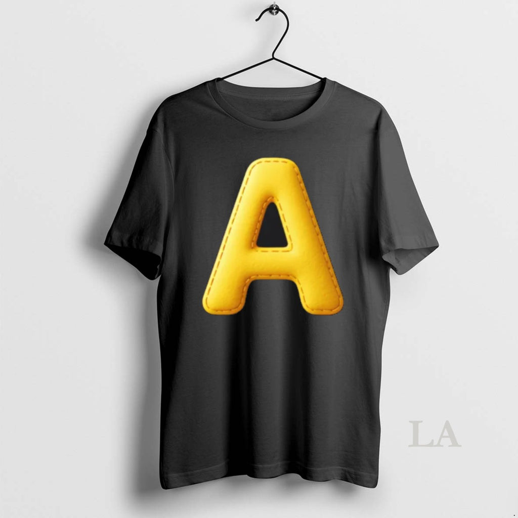 Original Big Yellow Letter A Halloween Costume