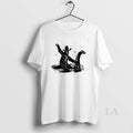 Original Bigfoot Riding Nessie Mystical Creatures