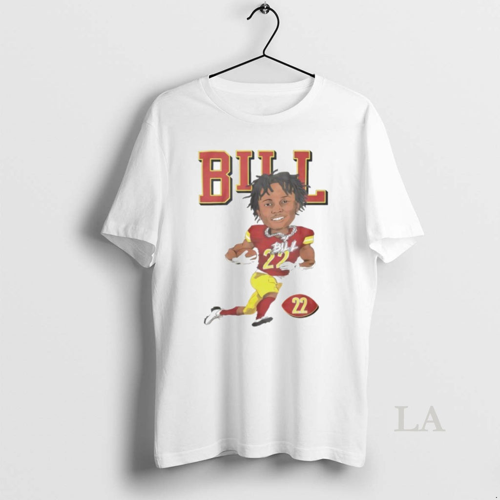 Original Bill 22 Jacory Croskey Washington Commanders Football