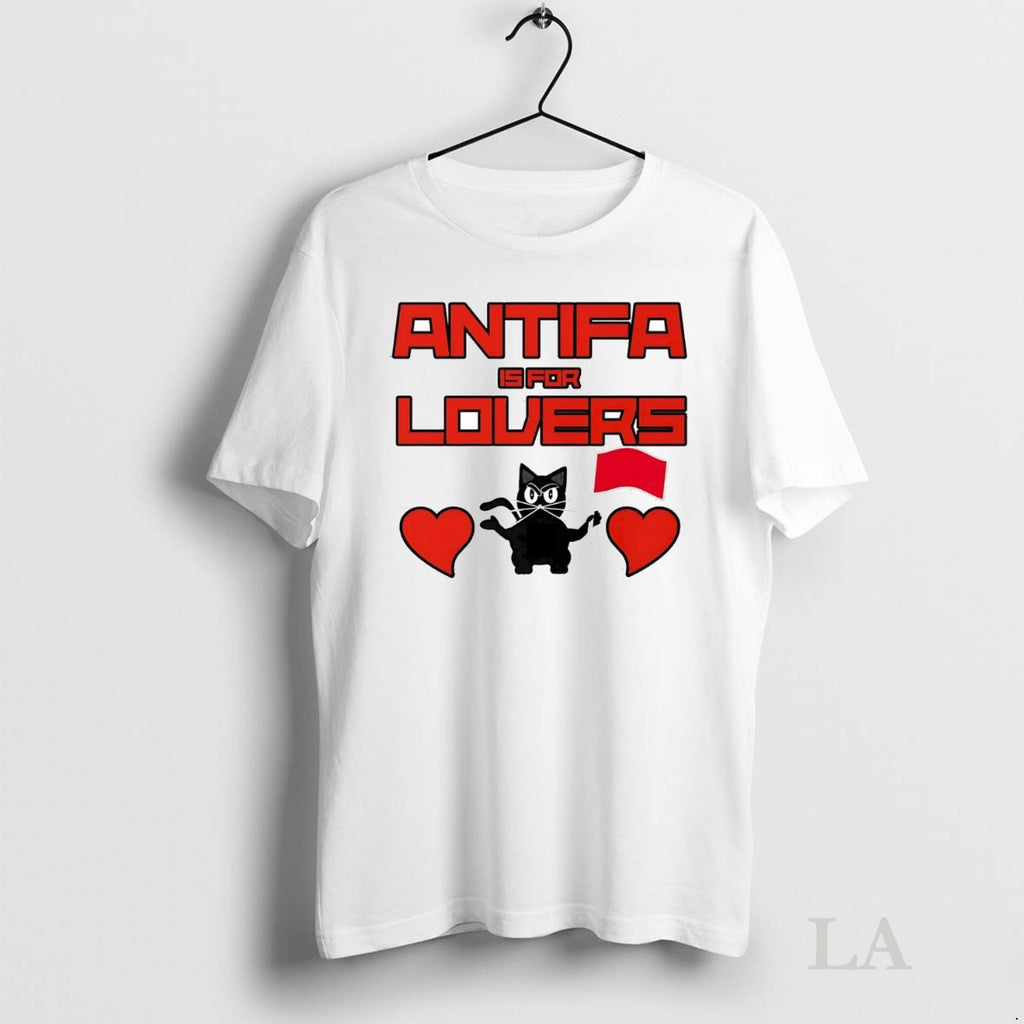 Original Black Cat Antifa Is For Lovers Dark