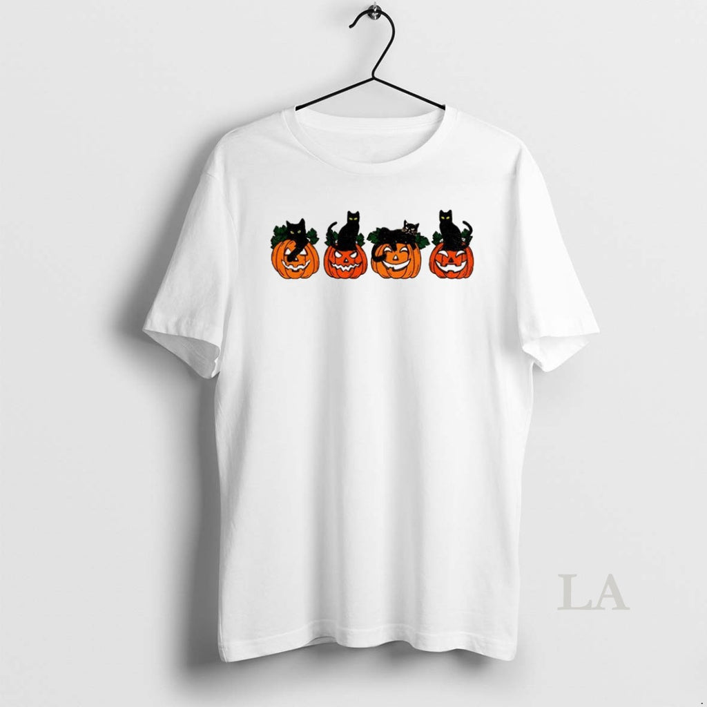 Original Black Cat Pumpkin Meme Spooky Halloween 2025