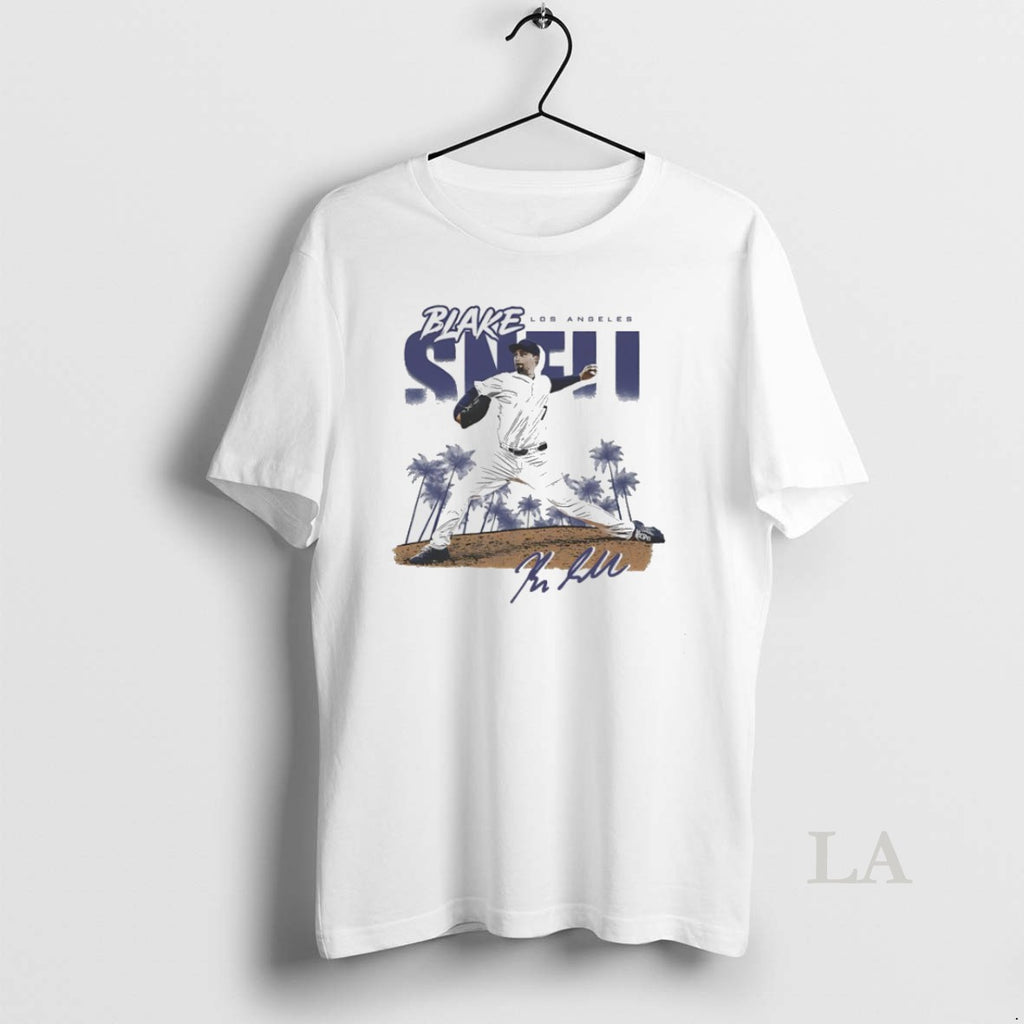 Original Blake Snell Los Angeles Dodgers Dissolve Signature