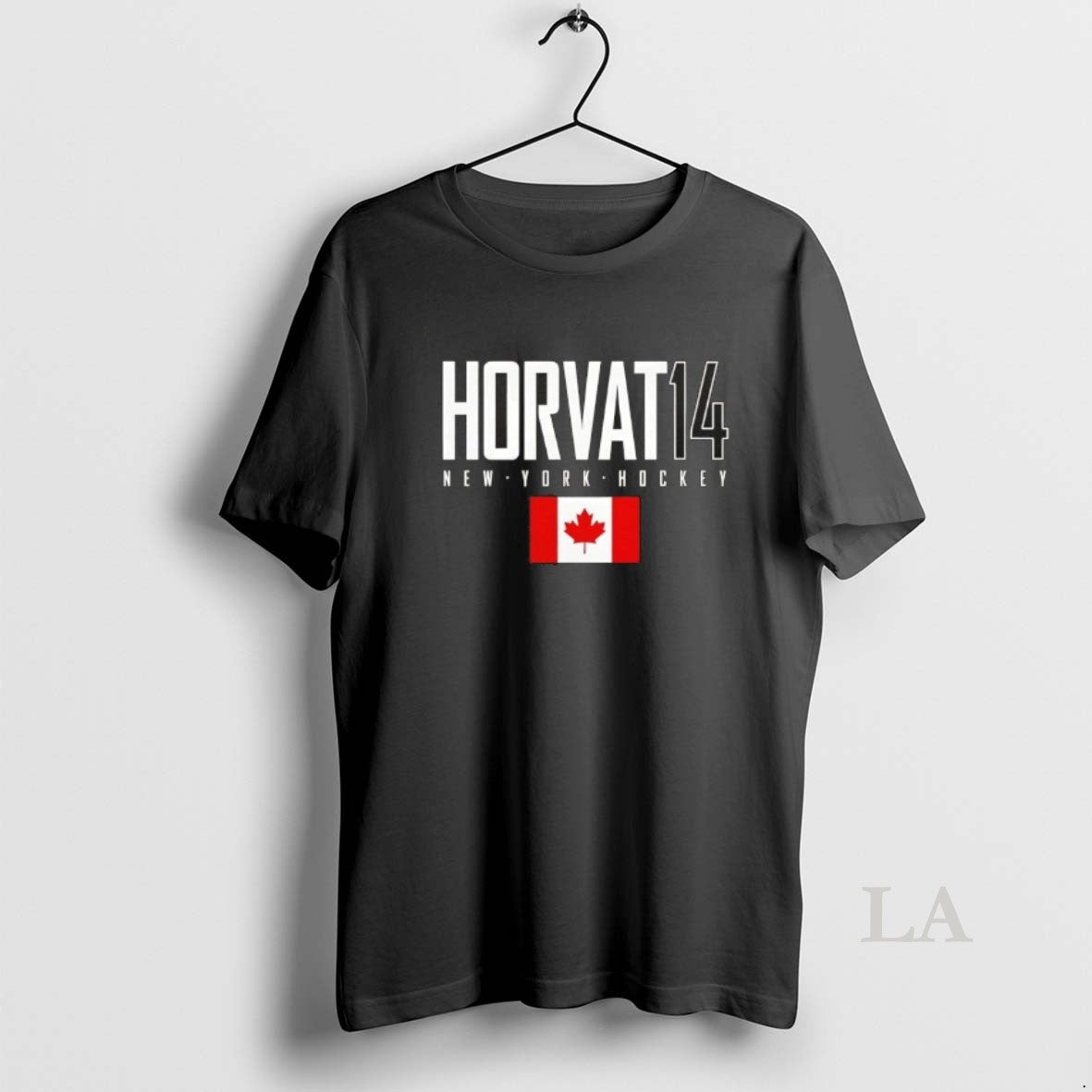 Original Bo Horvat 14 New York Islanders Canada Flag Elite