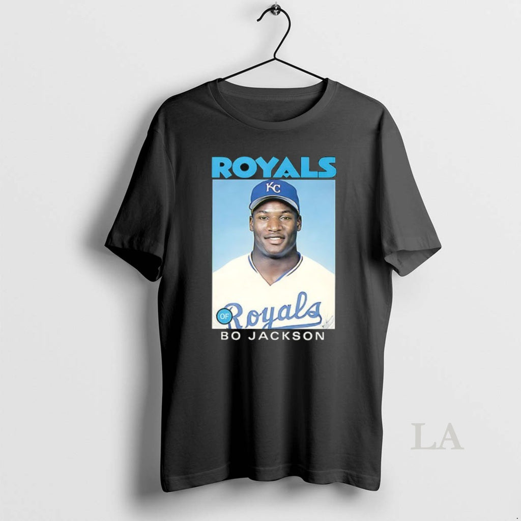 Original Bo Jackson Kansas City Royals 1986 Card Player Ceramic Ceramic And Classic Dad Cap