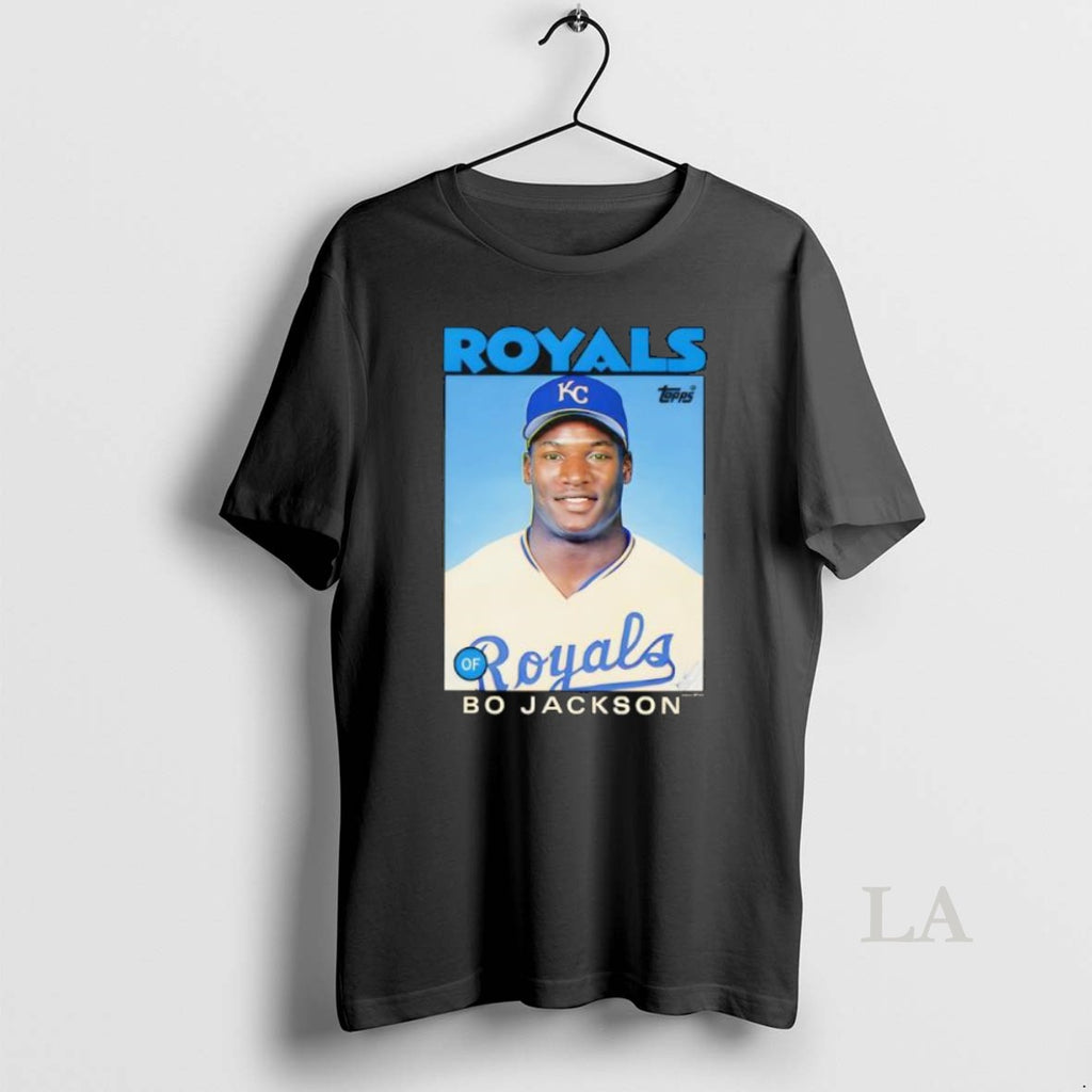 Original Bo Jackson Kansas City Royals 1986 Topps Baseball Card Player