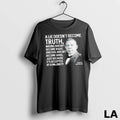 Original Booker T Washington A Lie Doesnt Become Truth Wrong Doesnt Become Right