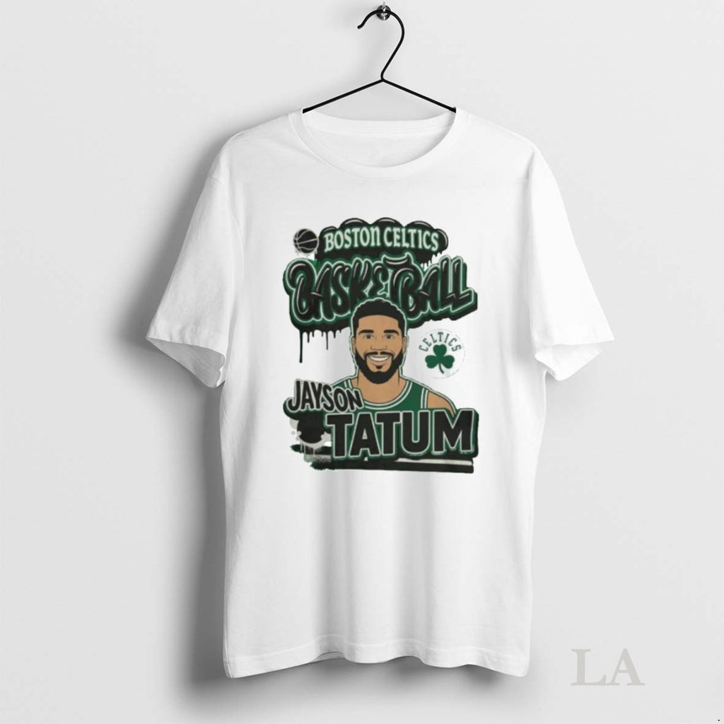 Original Boston Celtics Jayson Tatum Basketball Cartoon Graphic Ornaments