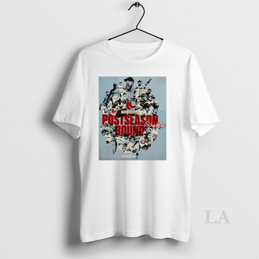 Original Boston Red Sox Baseball Postseason Bound 2025 Trem Endously