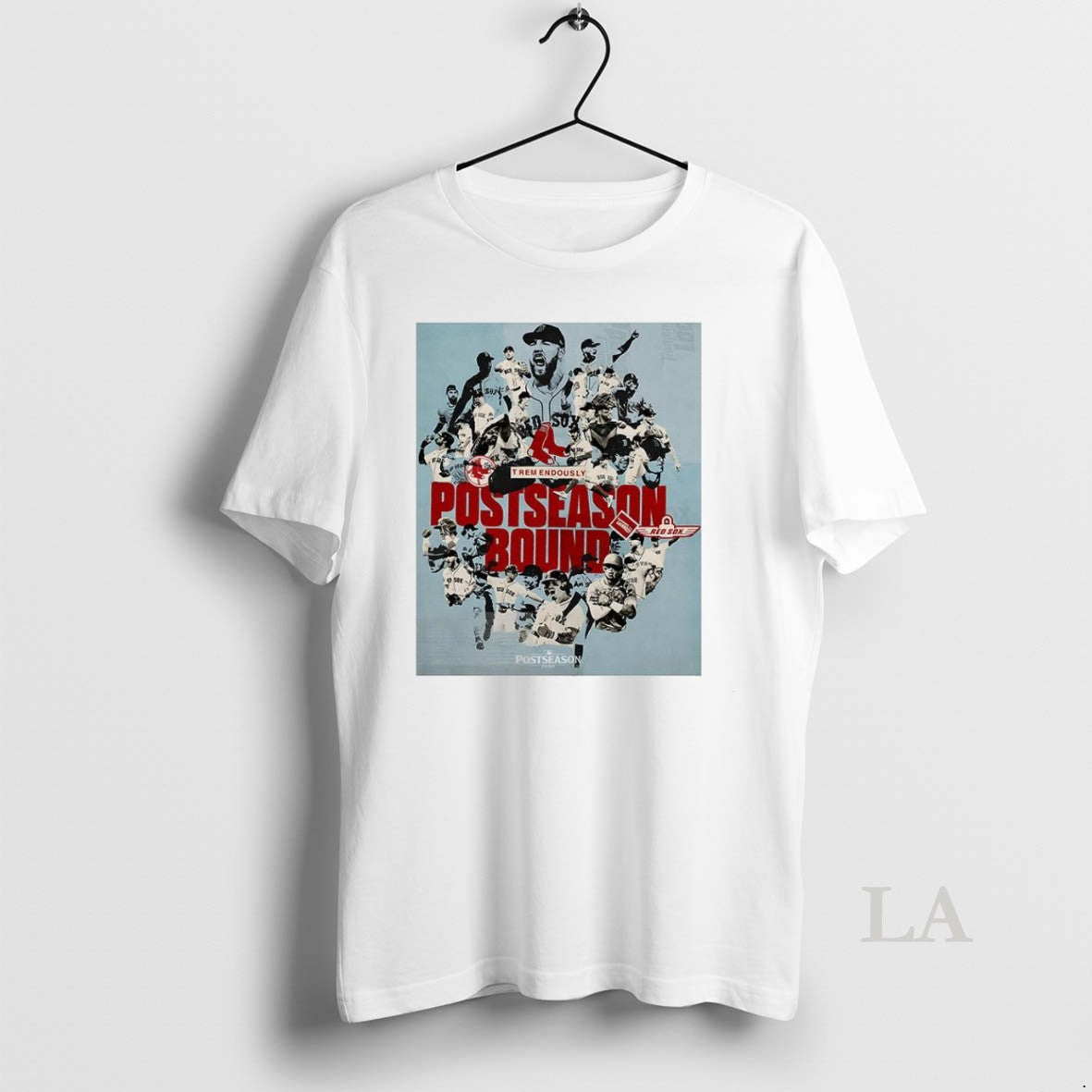 Original Boston Red Sox Baseball Postseason Bound 2025 Trem Endously