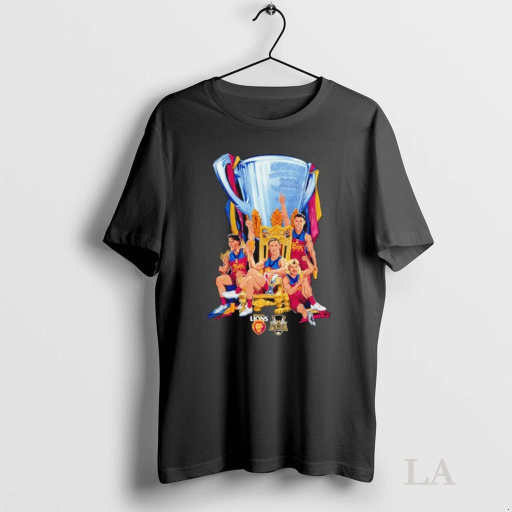 Original Brisbane Lions 2025 Afl Premiers Grange Cup