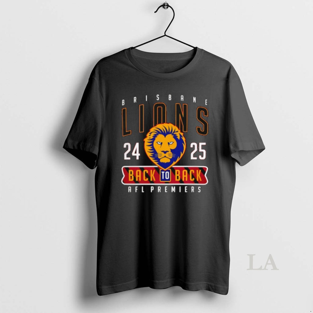 Original Brisbane Lions Afl 2025 Back To Back Premiership Champions
