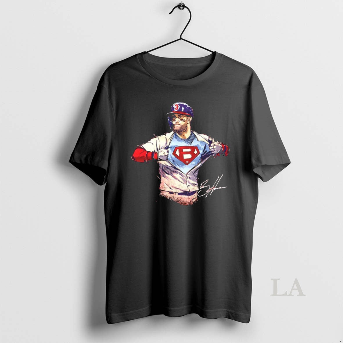 Original Bryce Harper Inside Me Super Bryce Philadelphia Phillies Baseball Signature