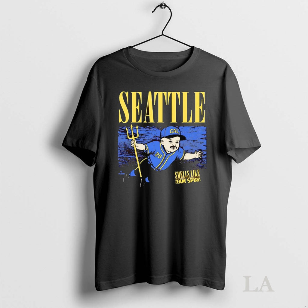 Original Cal Raleigh Smells Like Team Spirit Seattle