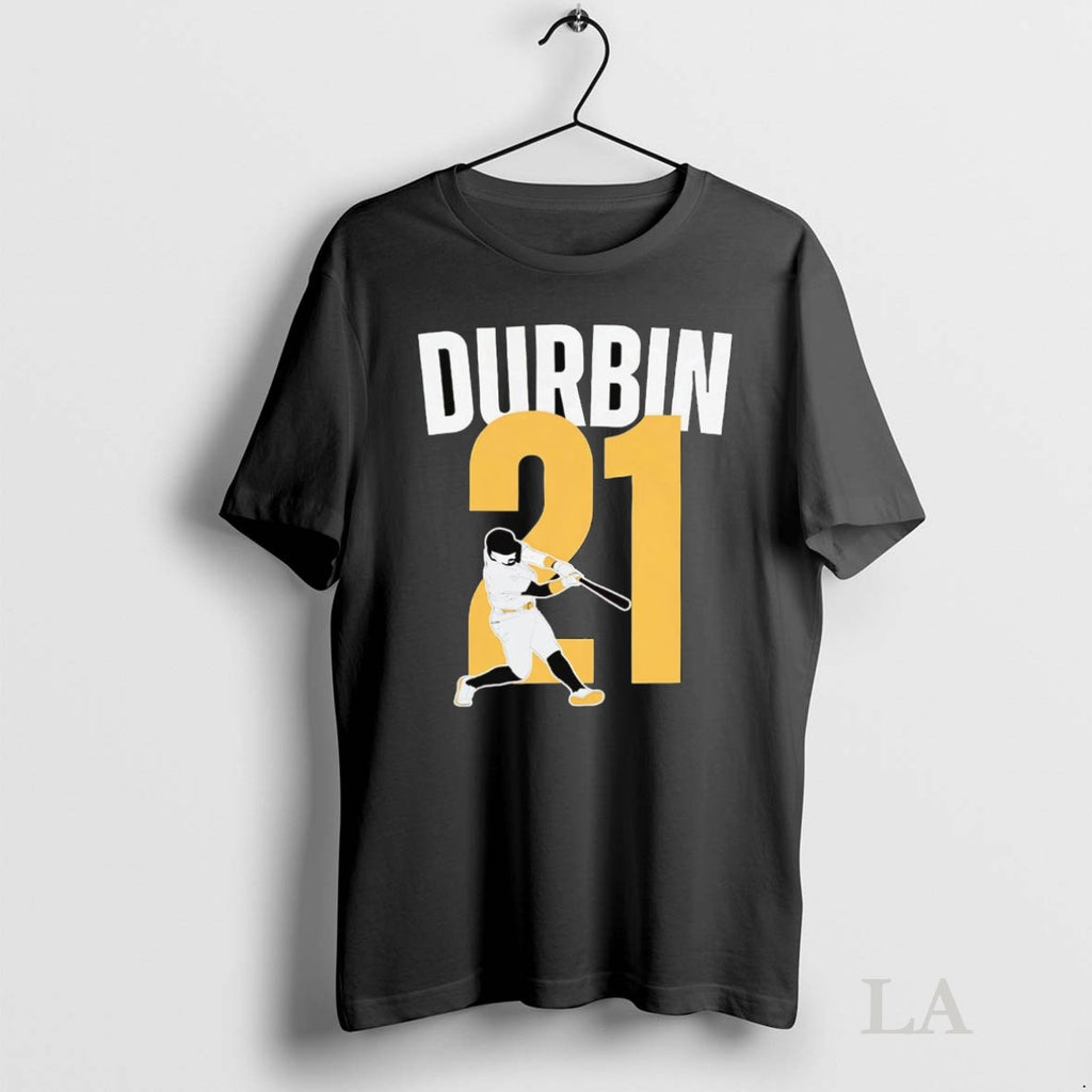 Original Caleb Durbin 21 Batting Milwaukee Brewers