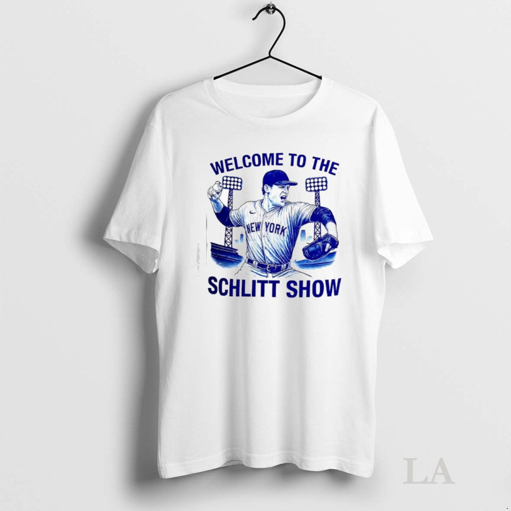Original Cam Schlittler New York Baseball Player Welcome To The Schlitt Show