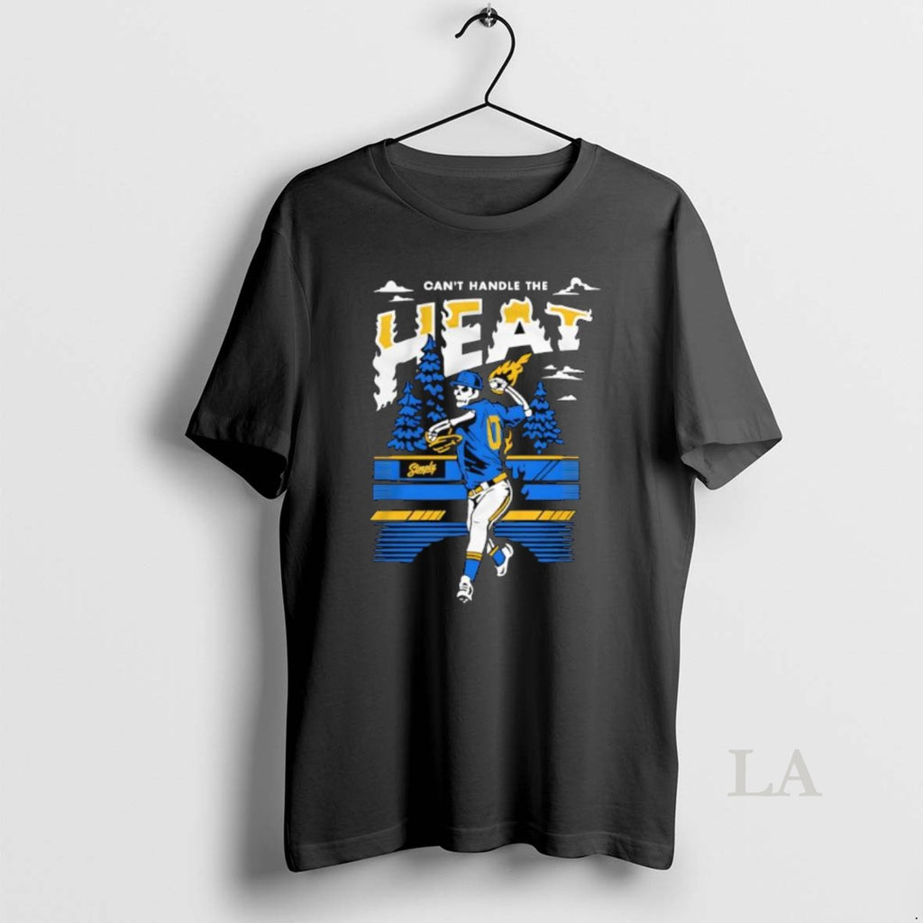 Original Cant Handle The Heat Crewneck Baseball