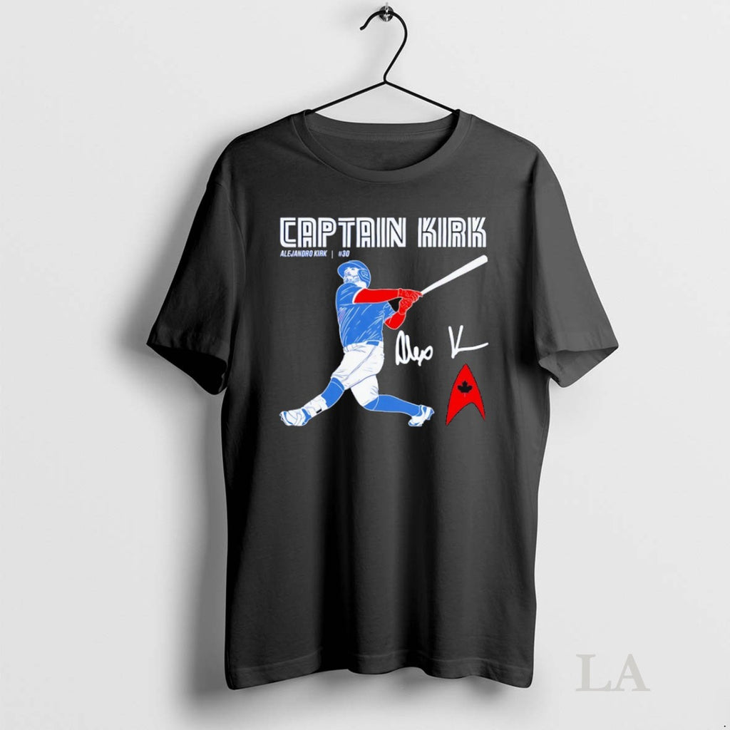 Original Captain Kirk Toronto Blue Jays Alejandro Kirk 30 Signature