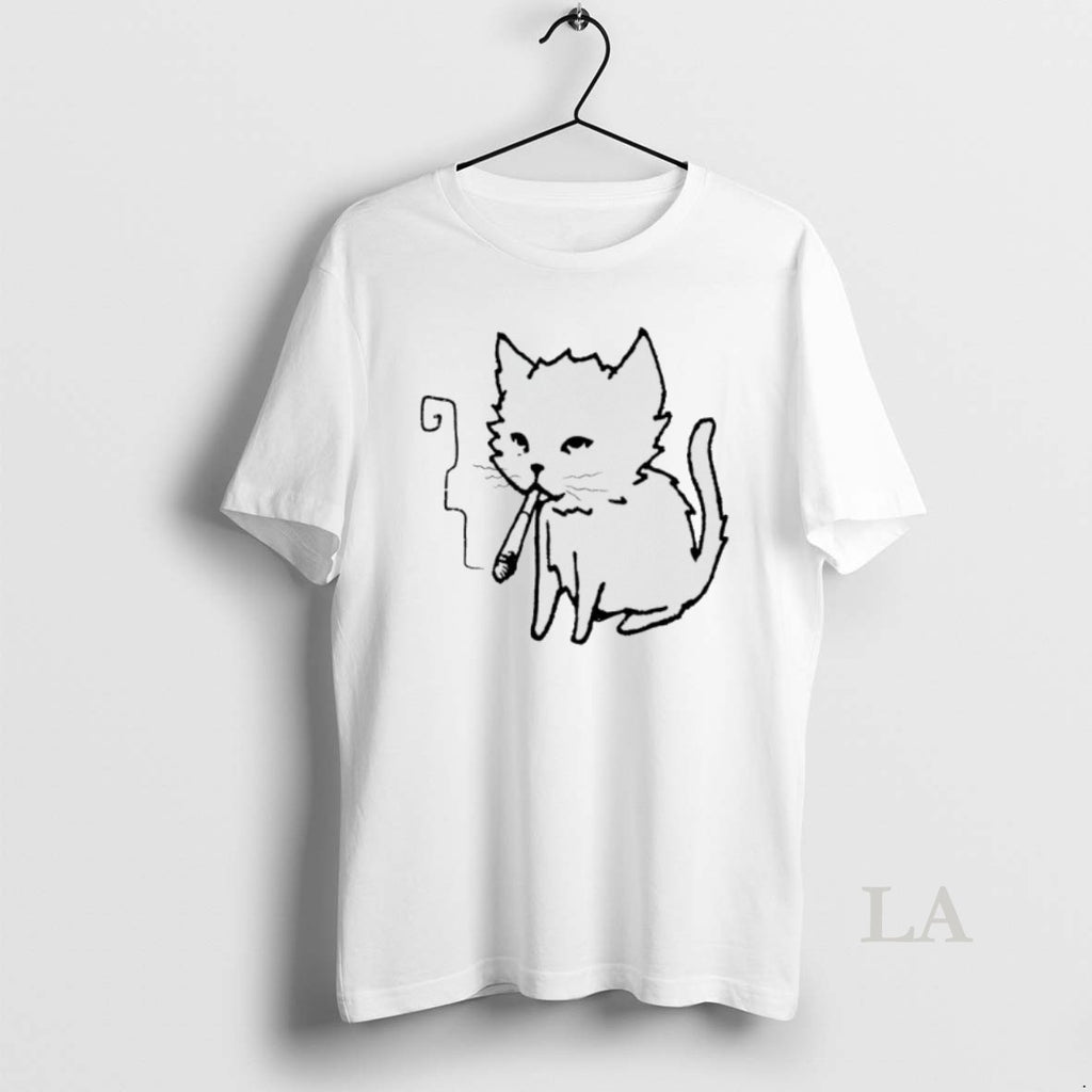 Original Cat Smoking Art