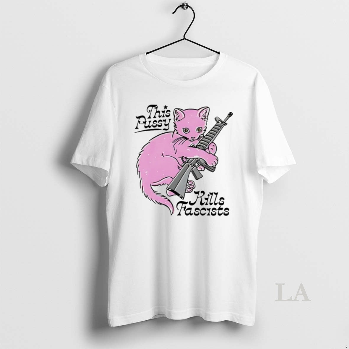 Original Cat Shotgun This Pussy Kills Fascists