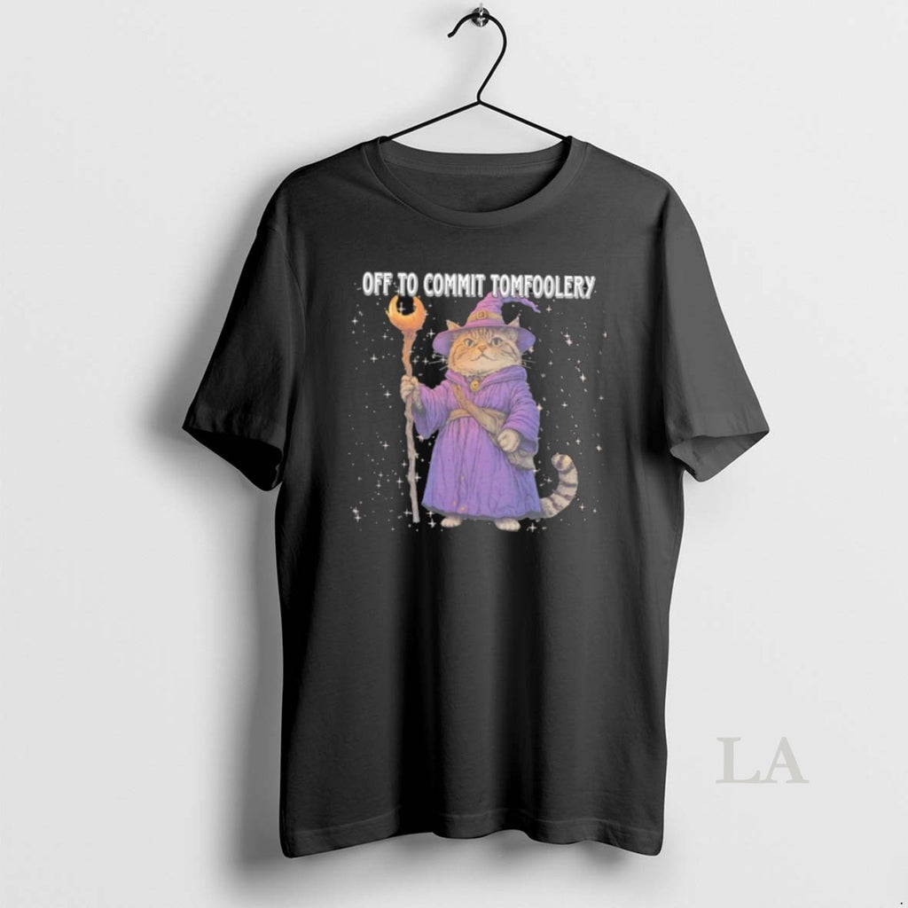 Original Cat Wizard Off To Commit Tomfoolery