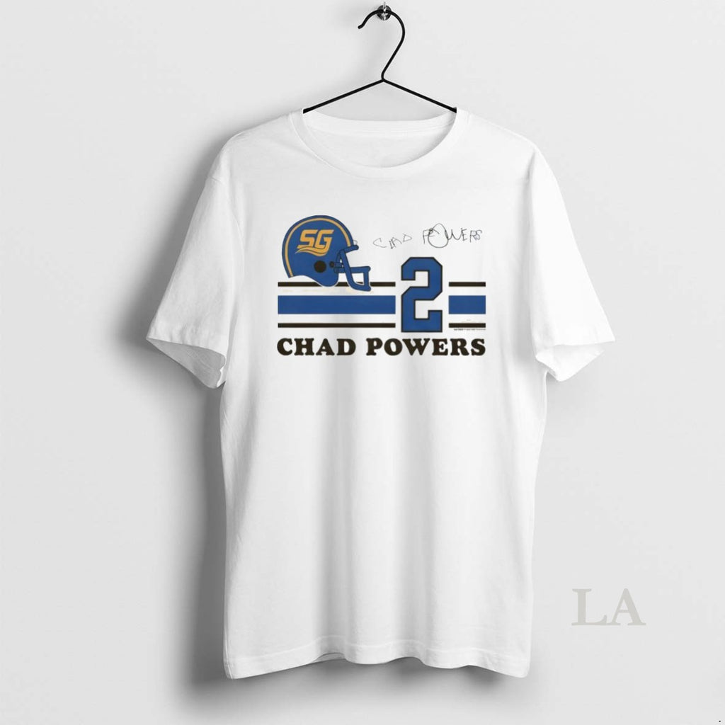 Original Chad Powers Signature Football