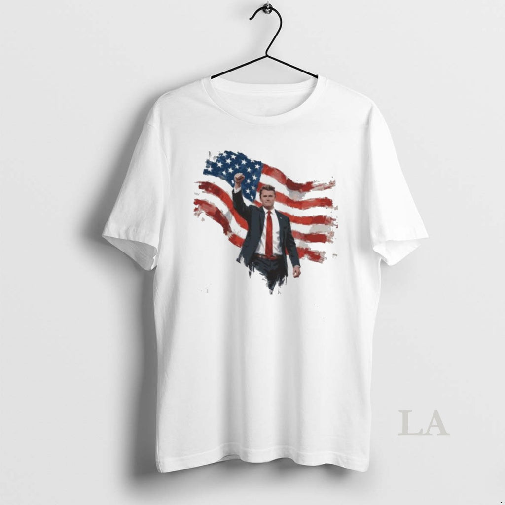 Original Charlie Kirk Patriotic Freedom American Flag