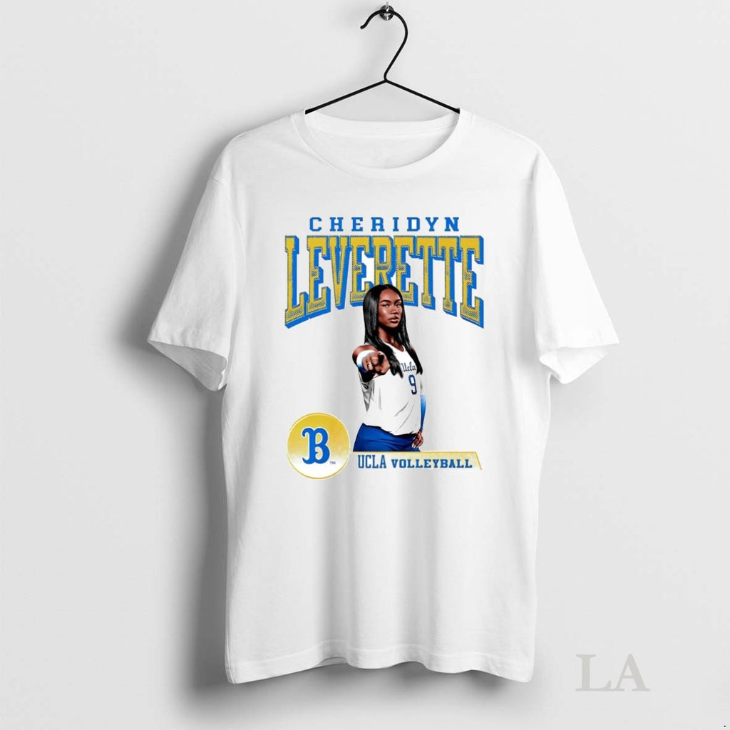 Original Cheridyn Leverette Cartoon Portrait Ucla Volleyball
