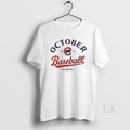 Original Chicago Cubs 2025 October Clinched Fly The W 2 Sided
