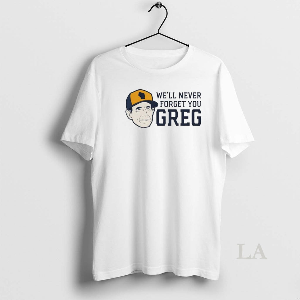 Original Chicago Cubs Craig Counsell Well Never Forget You Greg
