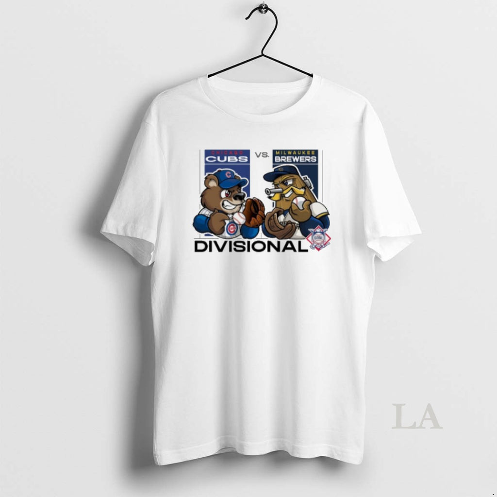 Original Chicago Cubs Vs Milwaukee Brewers 2025 Mlb Divisional