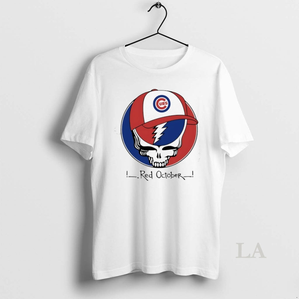 Original Chicago Cubs X Grateful Dead Red October Mlb