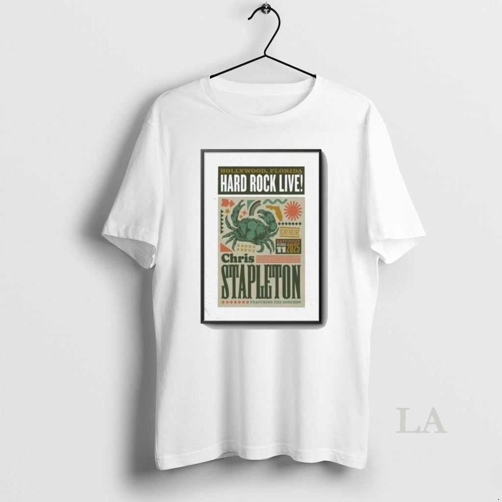 Original Chris Stapleton Hollywood Tour On Oct 11 2025