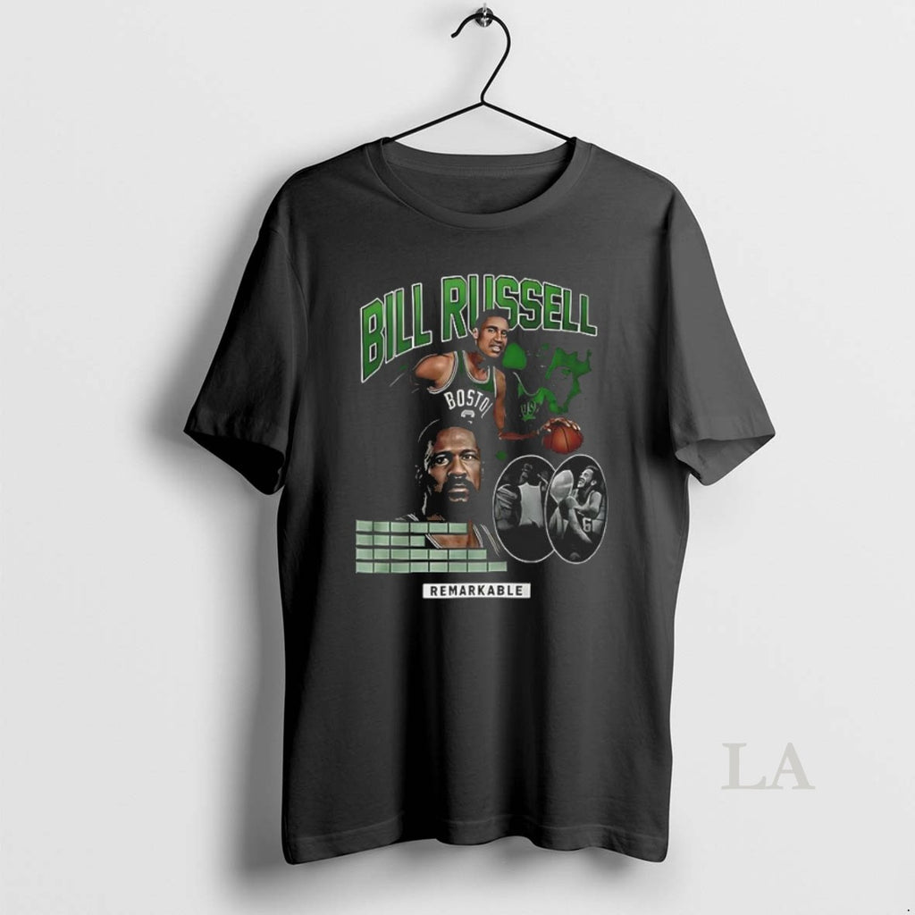 Original Christian Gonzalez Bill Russell Boston Celtics Remarkable