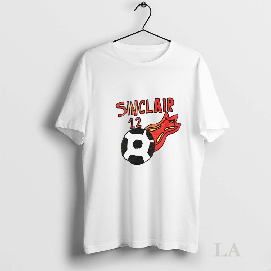 Original Christine Sinclair 12 Portland Thorns Football Lover