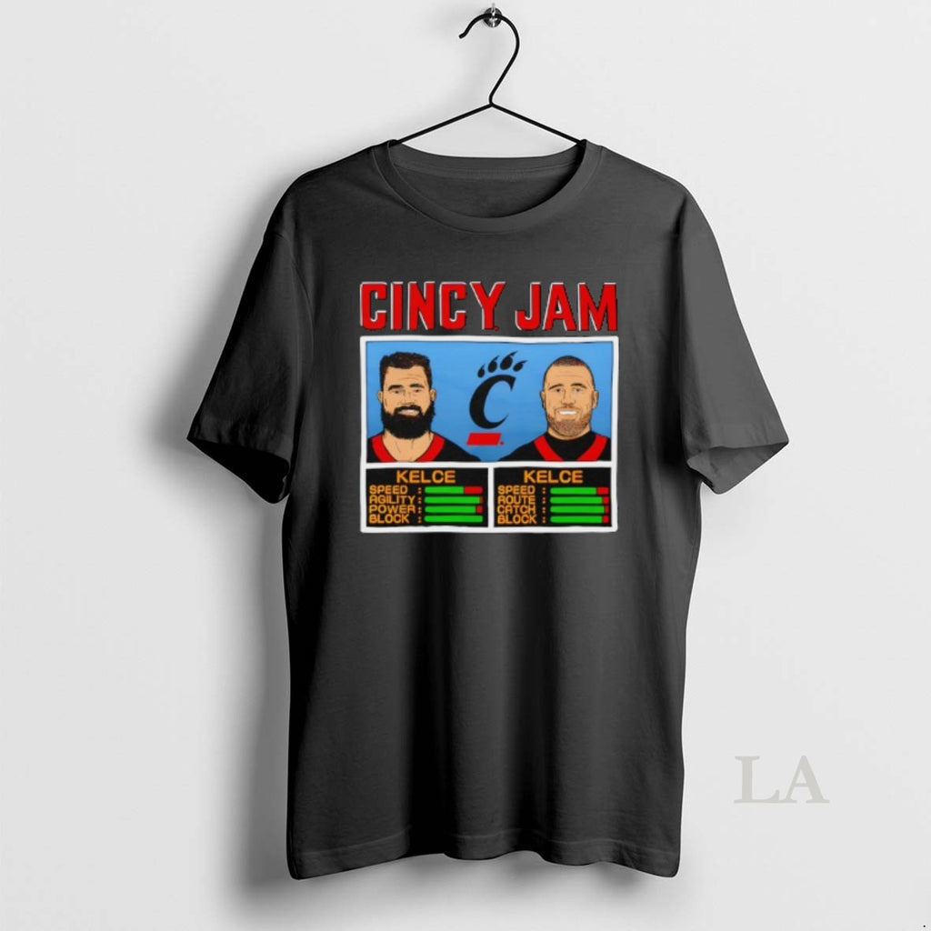 Original Cincinnati Bearcats Cincy Jam Jason Kelce And Travis Kelce
